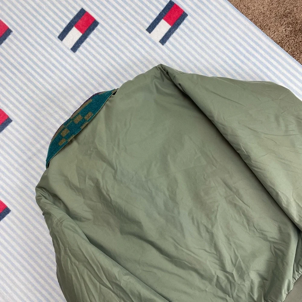 Vintage Columbia Fleece Lined Full Zip Up snap button Jacket - Picture 10 of 12